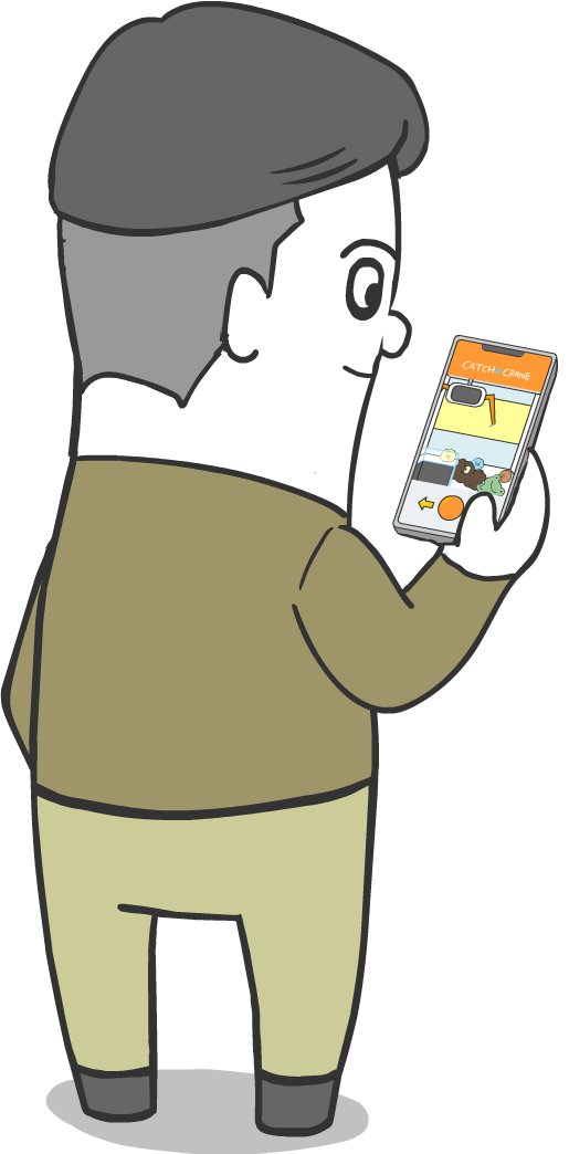 待ち時間に見放題のイメージ